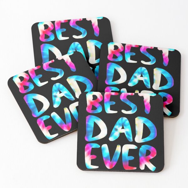 Item preview, Best Dad Ever Colorful Tie Dye Funny Fathers Day designed and sold by georgebuckart.