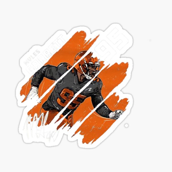 Cleveland Browns: Myles Garrett 2022 Emoji - Officially Licensed NFLPA  Removable Adhesive Decal