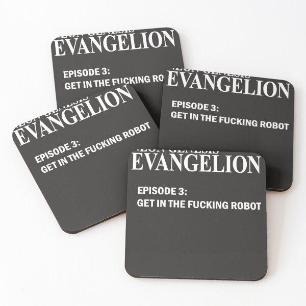 Item preview, Neon Genesis Evangelion - GET IN THE F*CKING ROBOT t-shirt / Phone case / Mug  | Gift Perfect designed and sold by sucesstrending.