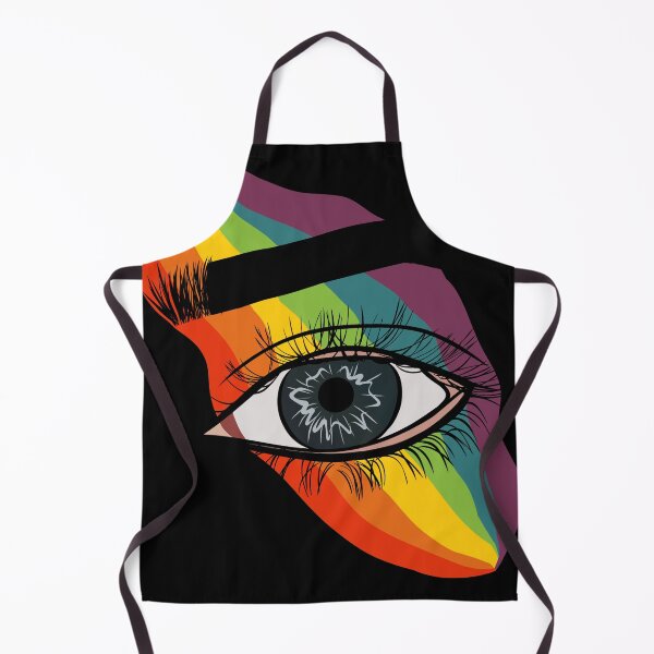 Item preview, Pride flag eye designed and sold by Mermaidssparkle.