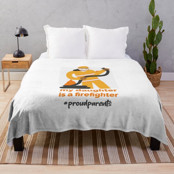Item preview, Daughter is a Firefighter - Proud Parents Design designed and sold by mum-of-two.