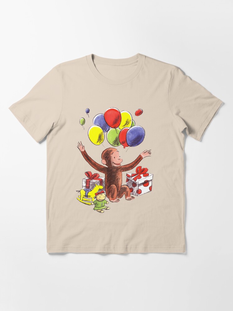 curious george birthday shirt