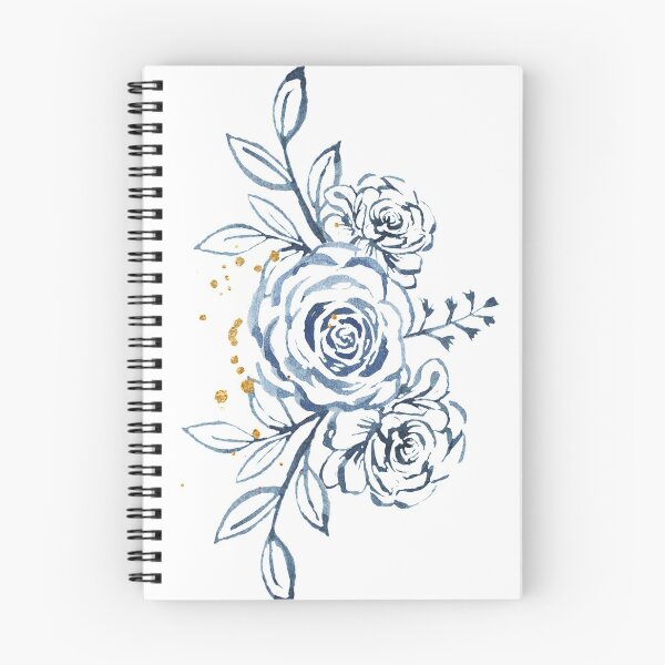 Item preview, Blue Watercolor Flower designed and sold by loriannlesley.