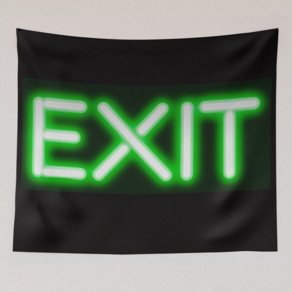 Item preview, EXIT designed and sold by aartidote.