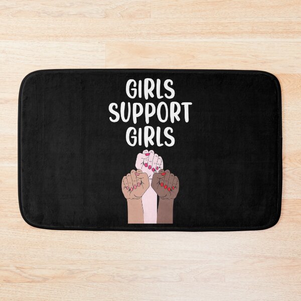 Item preview, Girls Support Girls Woman Power Feminism Empowered Women designed and sold by Nessshirts.