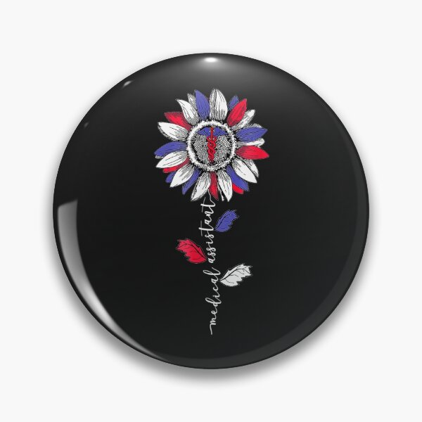 Item preview, Medical Assistant Sunflower American Flag 4th July Plus Size TShirt20 designed and sold by alyssanmpmju.