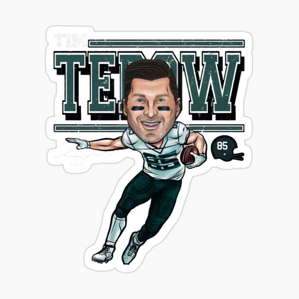 Tim Tebow carton  Kids T-Shirt for Sale by Popphilosophy