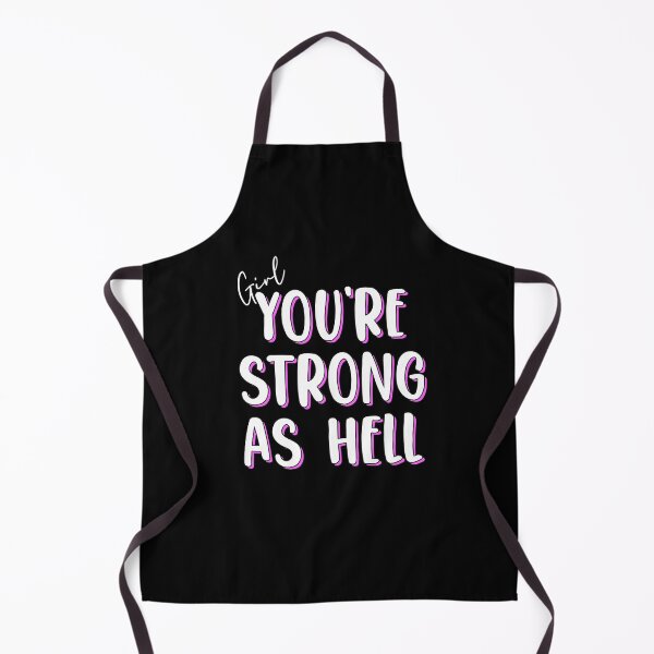Item preview, Girl You're Strong As Hell Inspiring Women Empowered Women designed and sold by Nessshirts.