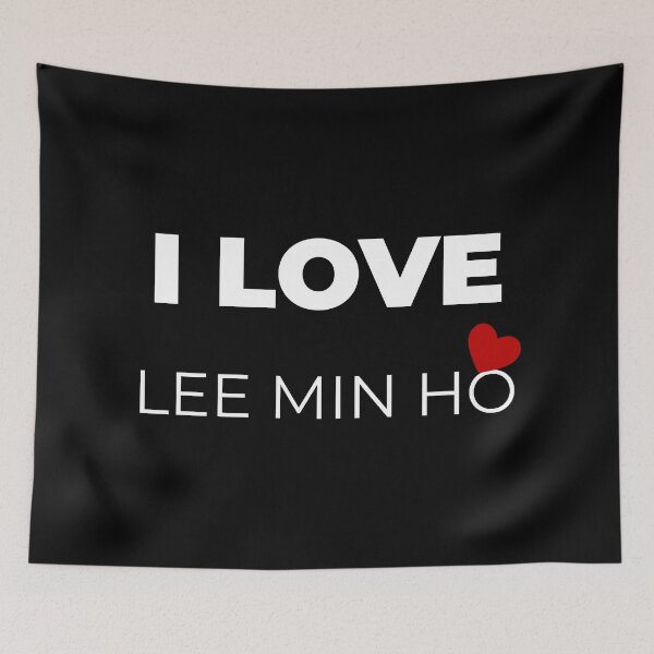 Item preview, I LOVE LEE MIN HO New Trending cute red heart design 2021 designed and sold by TeenLake.
