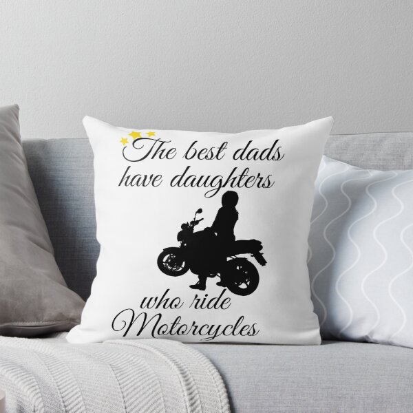 Item preview, Los mejores papás tienen hijas que montan motocicletas. designed and sold by Preetydesign.