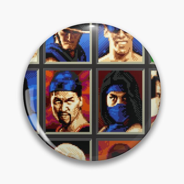 Item preview, Mortal Kombat II Genesis Character Select  | Gift Perfect designed and sold by sucesstrending.