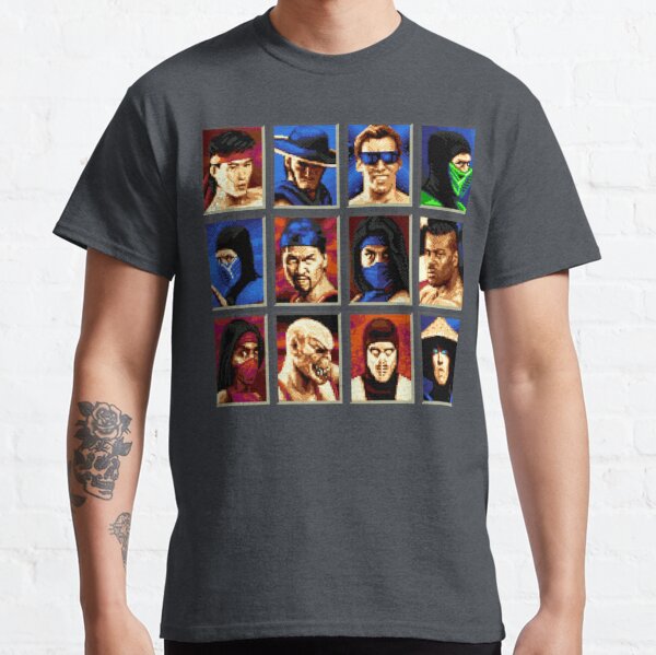 Sélection du personnage de Mortal Kombat II Genesis | Cadeau parfait T-shirt classique
