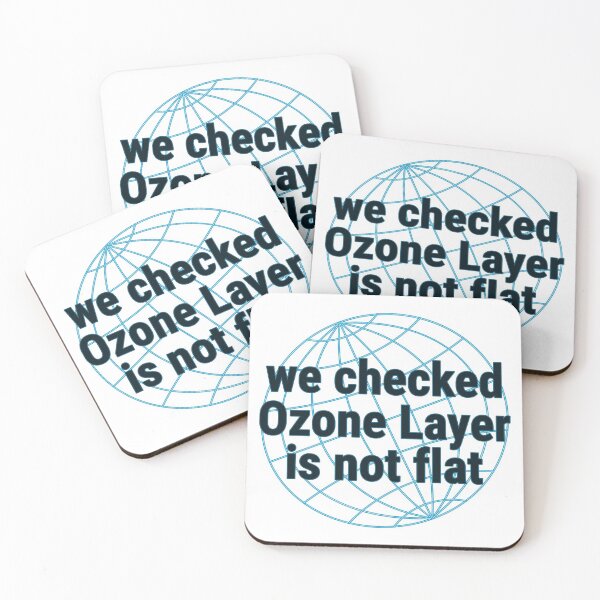 Item preview, We Checked Ozone Layer Is Not Flat - Funny Climate Change designed and sold by DrawingBoard.