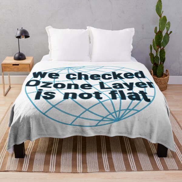 Item preview, We Checked Ozone Layer Is Not Flat - Funny Climate Change designed and sold by DrawingBoard.