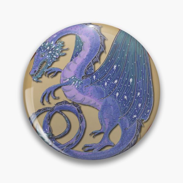 Item preview, Celtic Medieval Celestial Sky Dragon designed and sold by lottibrown.