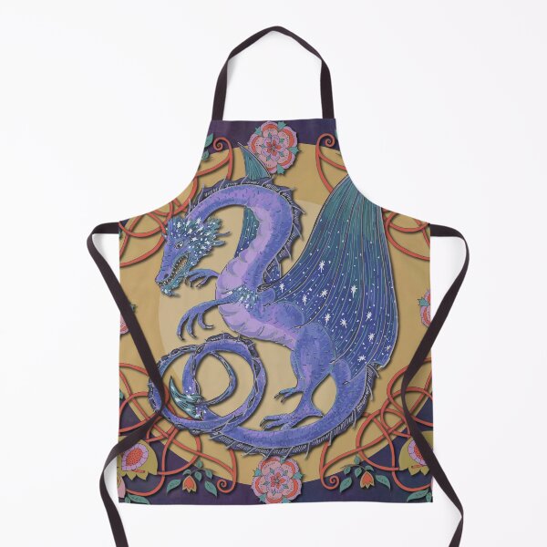 Item preview, Celtic Medieval Celestial Sky Dragon designed and sold by lottibrown.