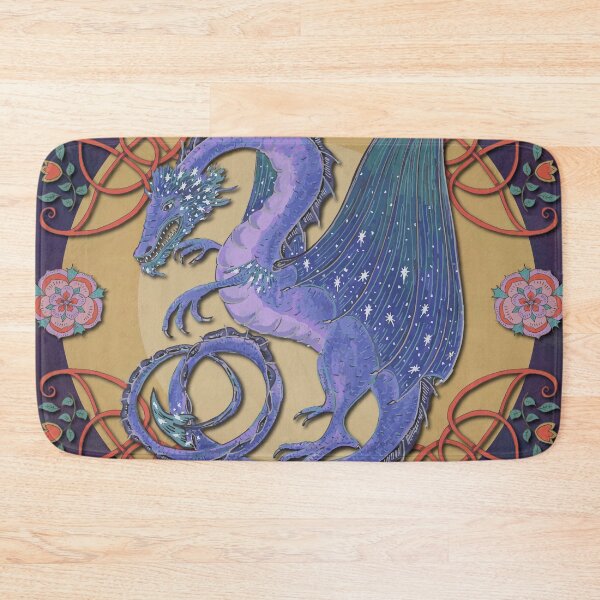 Item preview, Celtic Medieval Celestial Sky Dragon designed and sold by lottibrown.