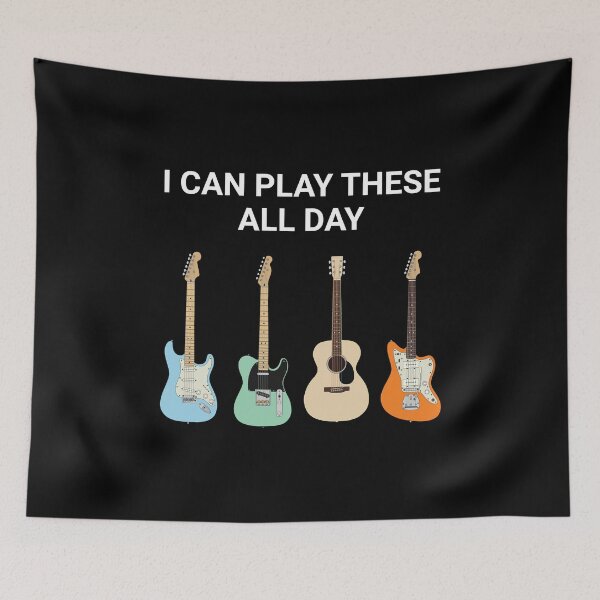 Item preview, I Can Play These All Day Guitar Collection designed and sold by nightsworthy.