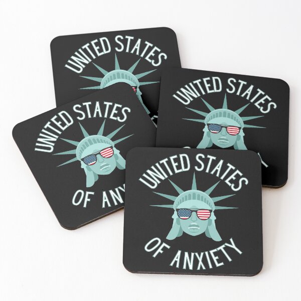 Item preview, United States of Anxiety designed and sold by Mixture-DESIGN.