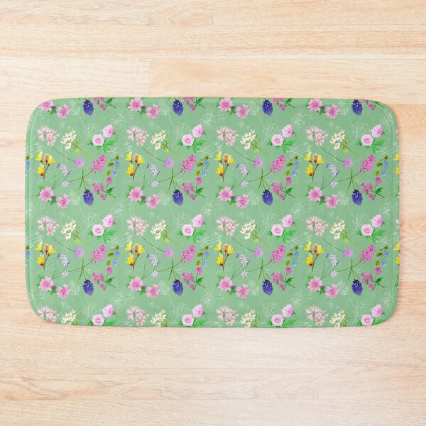 Item preview, Wild Flower green designed and sold by by Mònica Roca.