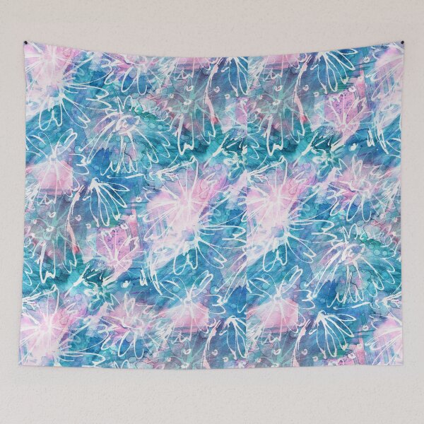 Item preview, Watercolor Abstract floral designed and sold by loriannlesley.