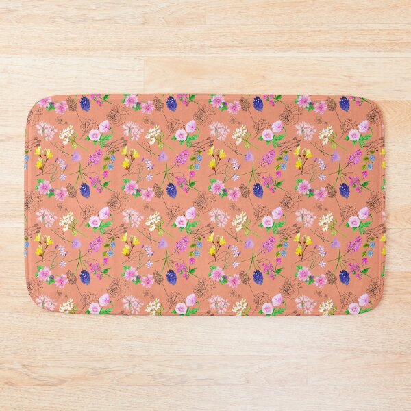 Item preview, Wild Flower Peach designed and sold by by Mònica Roca.