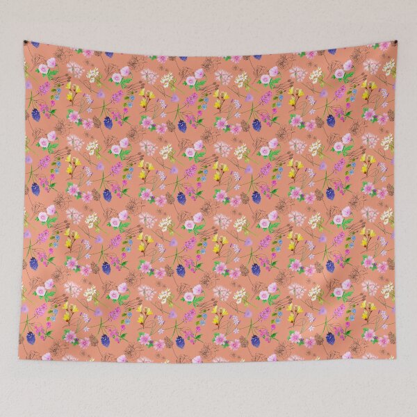 Item preview, Wild Flower Peach designed and sold by by Mònica Roca.