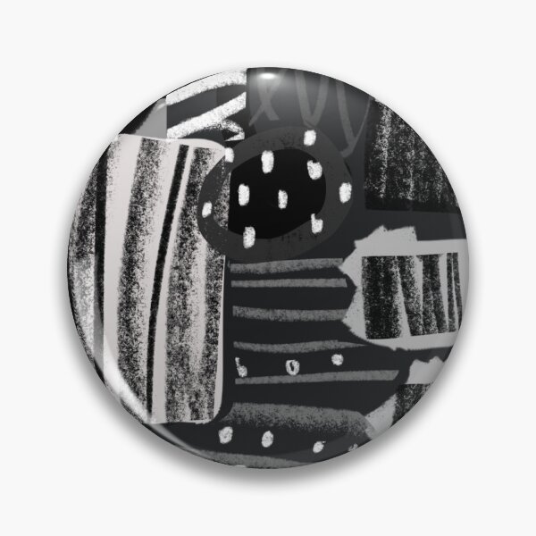 Item preview, Monobloc // Noir abstract print designed and sold by fossdesign.
