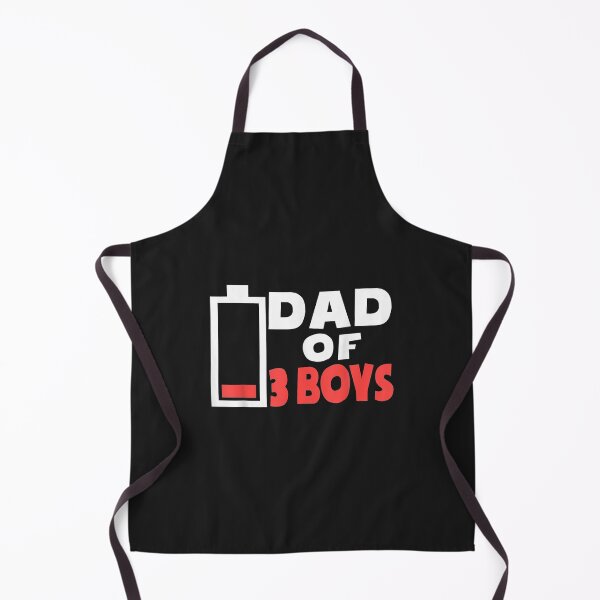 Item preview, Mens Funny Fathers Day Shirts Tired Dad Of 3 Boys Three Sons Cute designed and sold by alyssanmpmju.