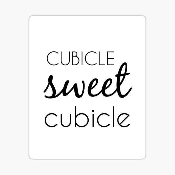 Cubicle Stickers for Sale