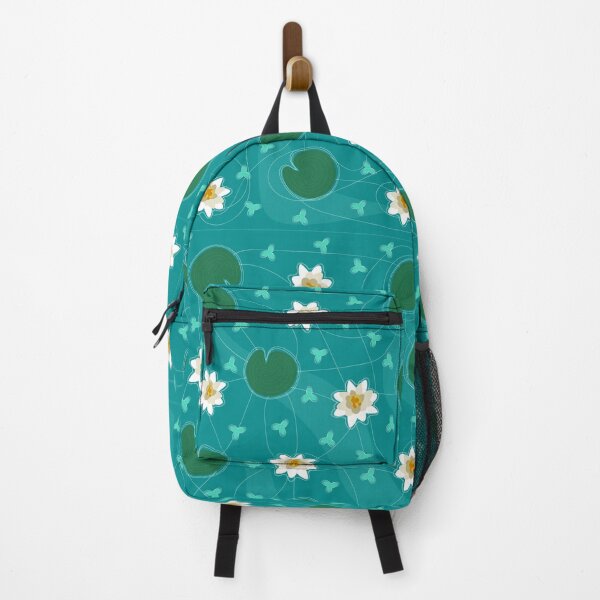 Item preview, A pattern of blooming lilies and leaves in the water. designed and sold by LionKsi89.