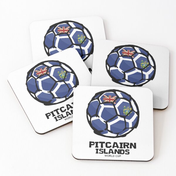 Item preview, Pitcairn Islands Football Country Flag designed and sold by KewaleeTee.
