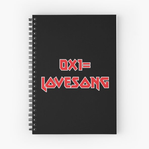 Item preview, TXT 0x1 lovesong heavy metal text designed and sold by Morcawork.