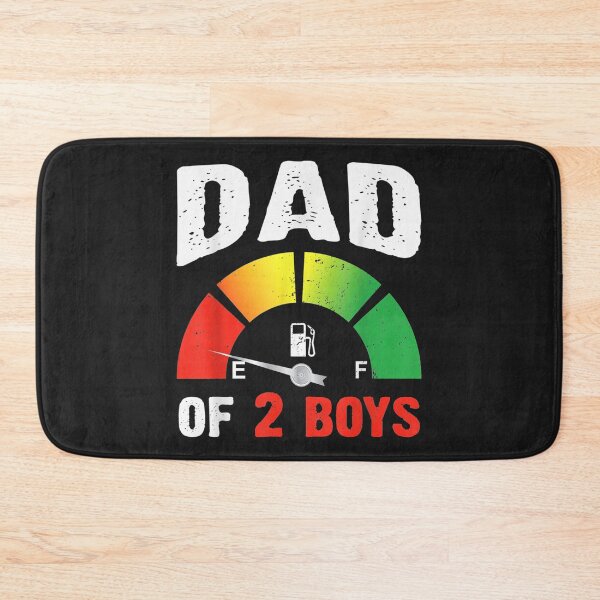 Item preview, Mens Tired Dad Of 2 Boys  Father With Two Sons Low Fuel designed and sold by alyssanmpmju.