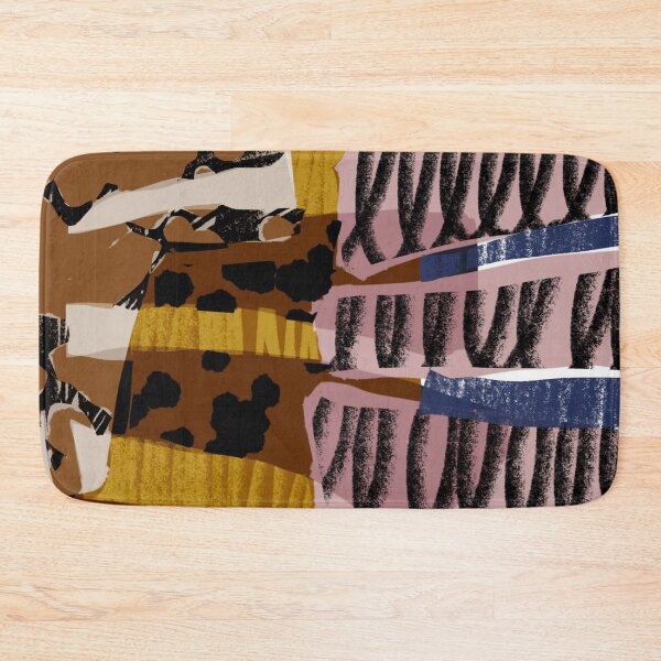 Item preview, Cutting shapes // Modern Abstract Papercut Print designed and sold by fossdesign.
