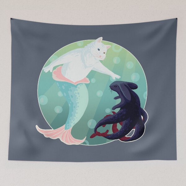 Item preview, Mercat And Merbun designed and sold by beesants.