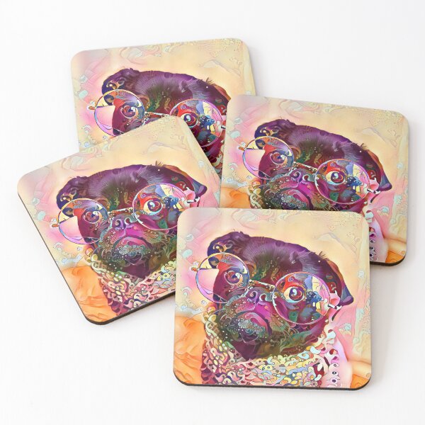 Item preview, Funny Colorful Pug designed and sold by PilipArt.
