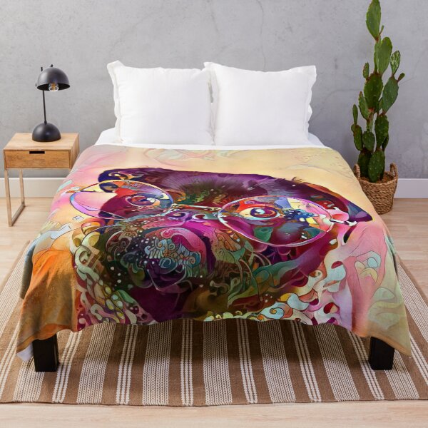 Item preview, Funny Colorful Pug designed and sold by PilipArt.