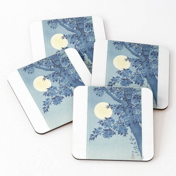 Item preview, Japanese Vintage Art (Tree And moon) designed and sold by Pendy777.