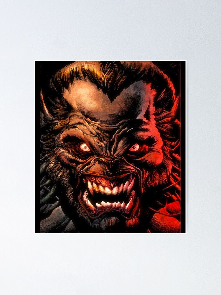 Werewolf by Night Corner box Art Poster for Sale by azweaponx23