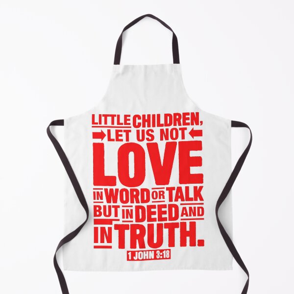 Item preview, 1 John 3:18 designed and sold by plushism.