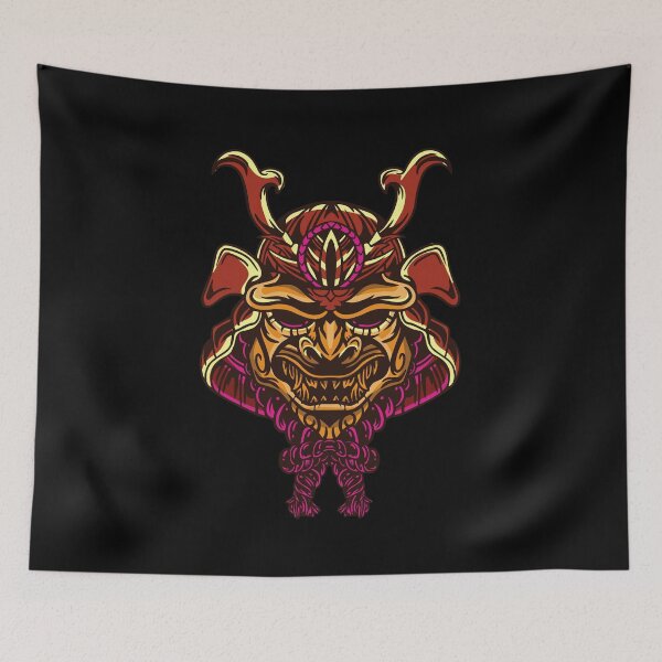 Item preview, Japanese Samurai Helmet Samurai Mask designed and sold by FalkDania.