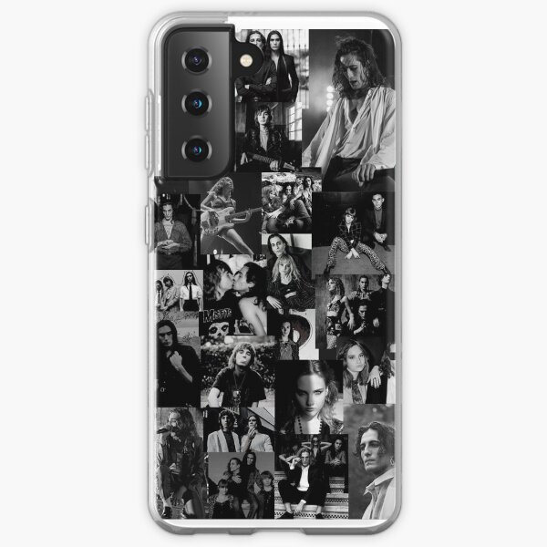 Maneskin Artwork Classic, Vintage, Retro Photo Collage Samsung Galaxy Soft Case