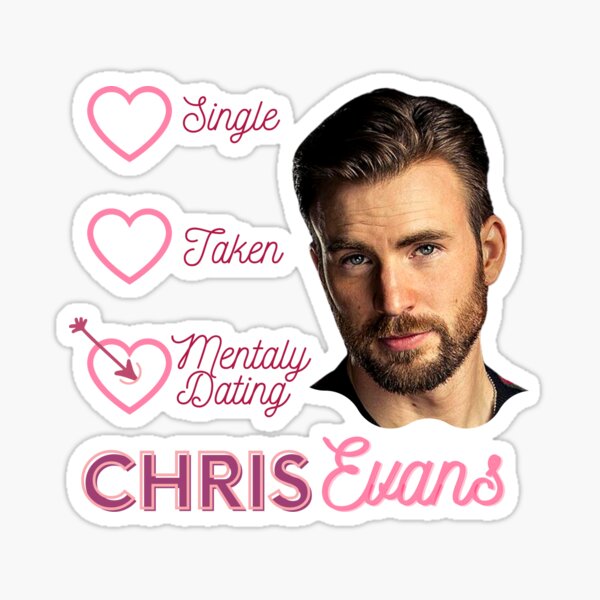 Rencontres mentalement Chris Evans Sticker