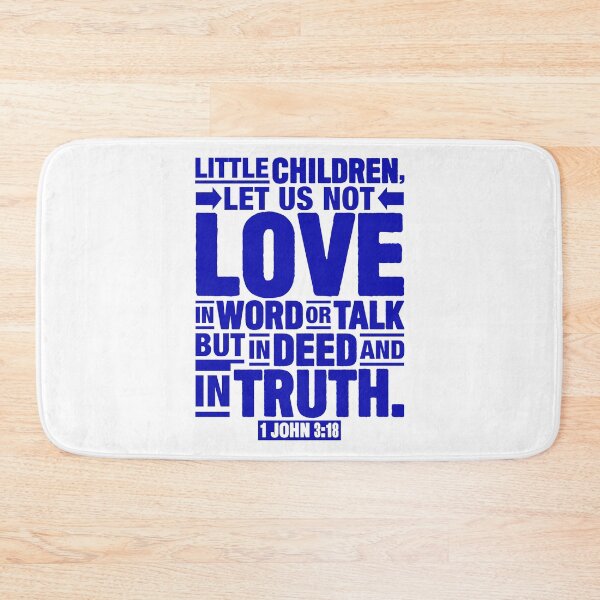 Item preview, 1 John 3:18 designed and sold by plushism.