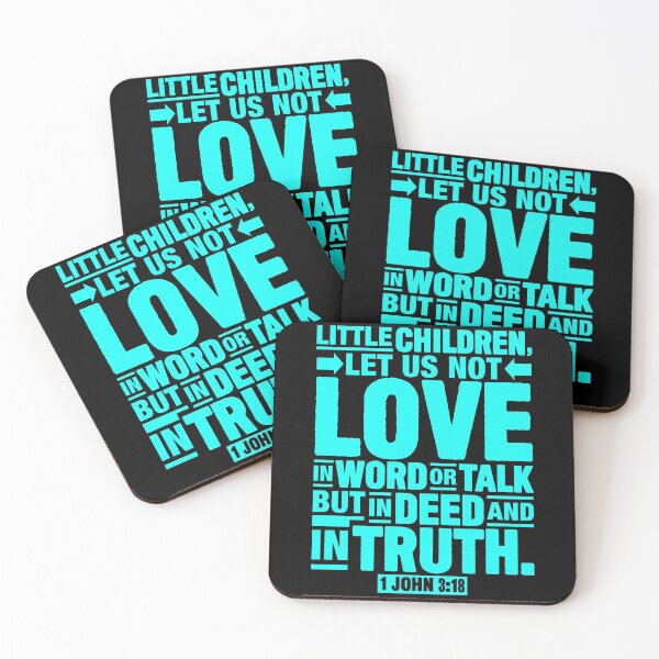 Item preview, 1 John 3:18 designed and sold by plushism.