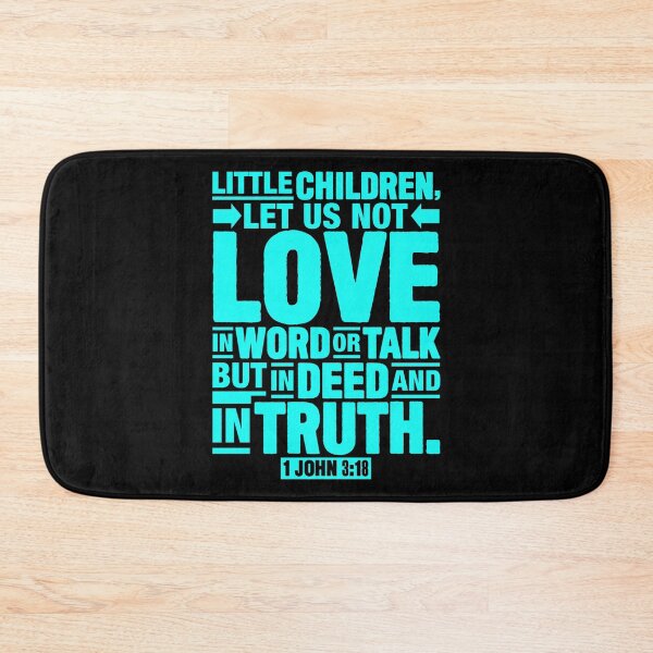 Item preview, 1 John 3:18 designed and sold by plushism.