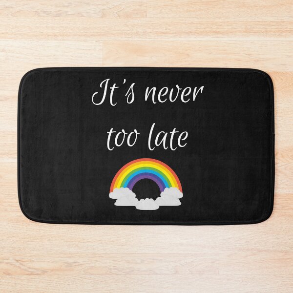 Item preview, It's never too late designed and sold by basileiossav.