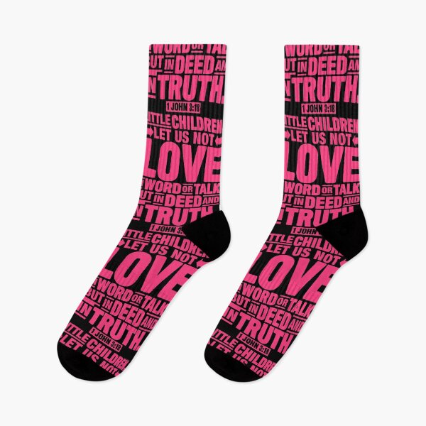 Item preview, 1 John 3:18 designed and sold by plushism.
