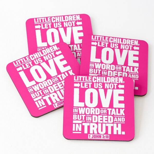 Item preview, Copy of 1 John 3:18 designed and sold by plushism.